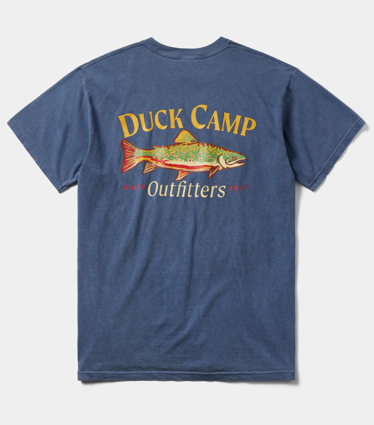 Duck Camp Outfitters T-Shirt in Dark Denim Blue