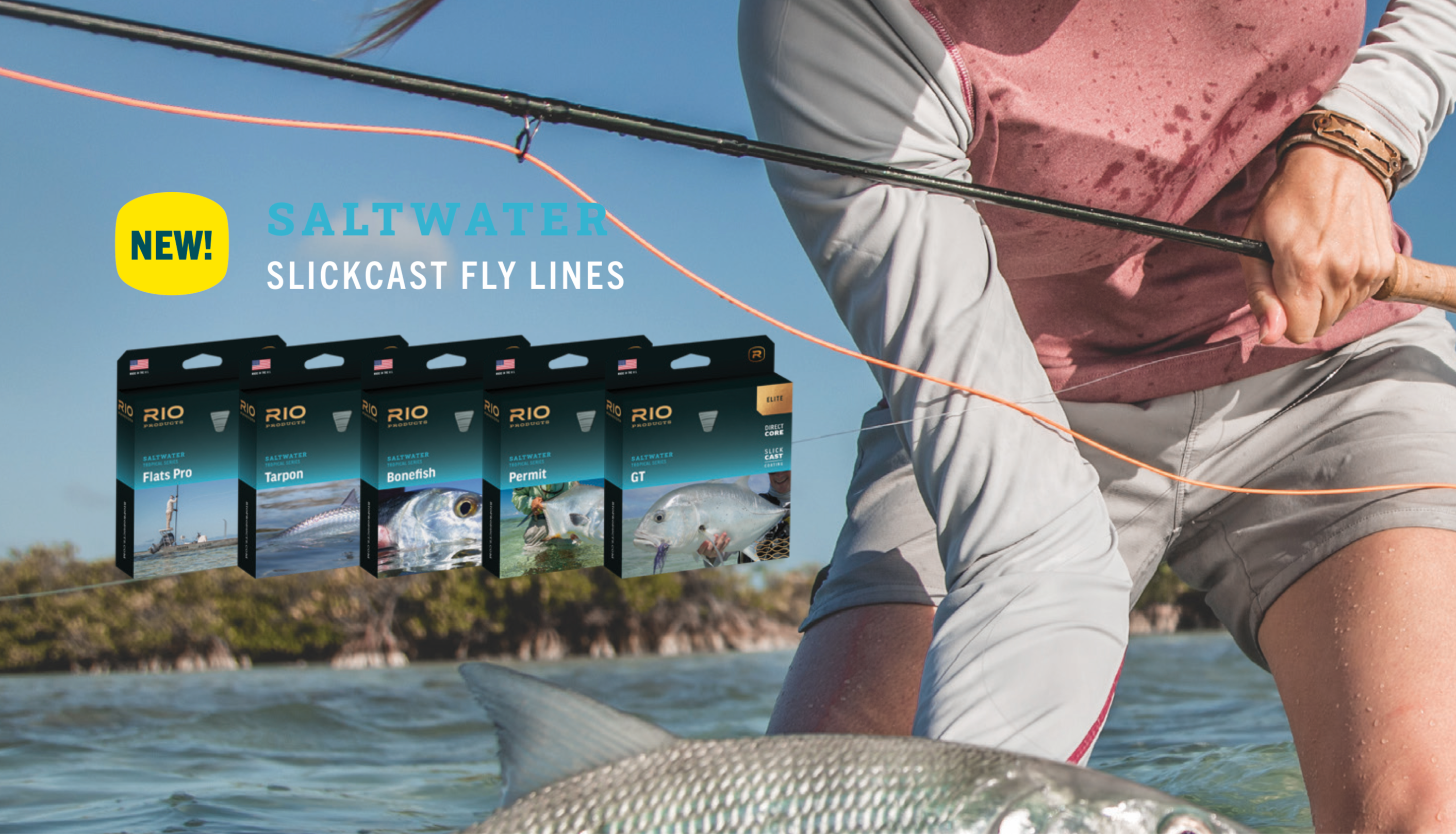 RIO Elite Flats Pro INTERMEDIATE Fly Line