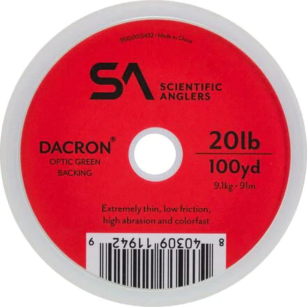 Scientific Anglers Dacron Backing in Optic Green 30lb - 250yds