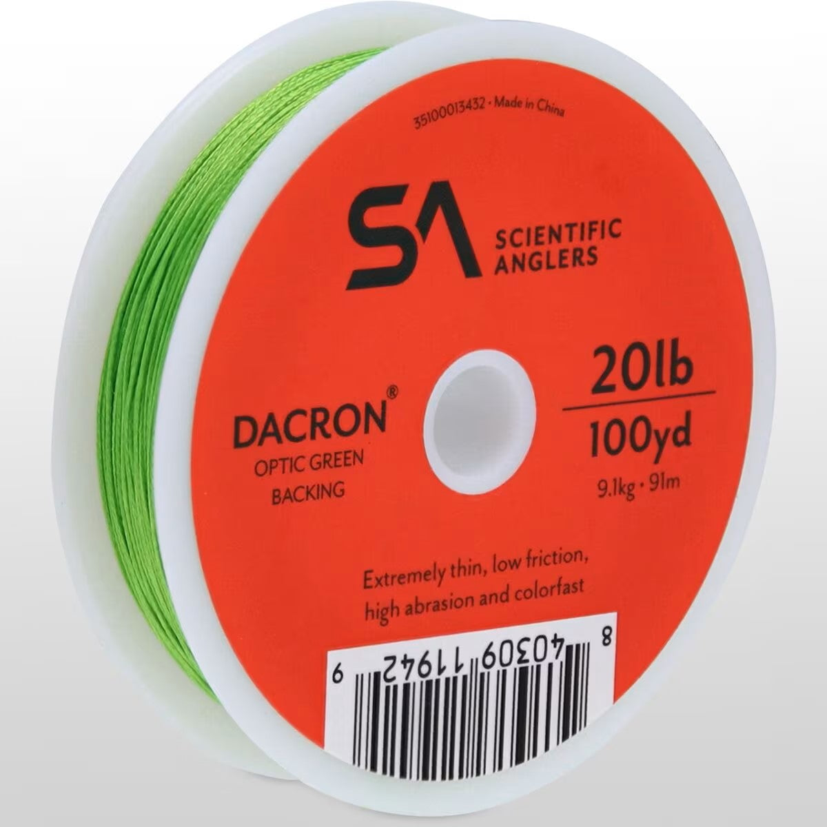 Scientific Anglers Dacron Backing in BLACK 30lb - 250yds+