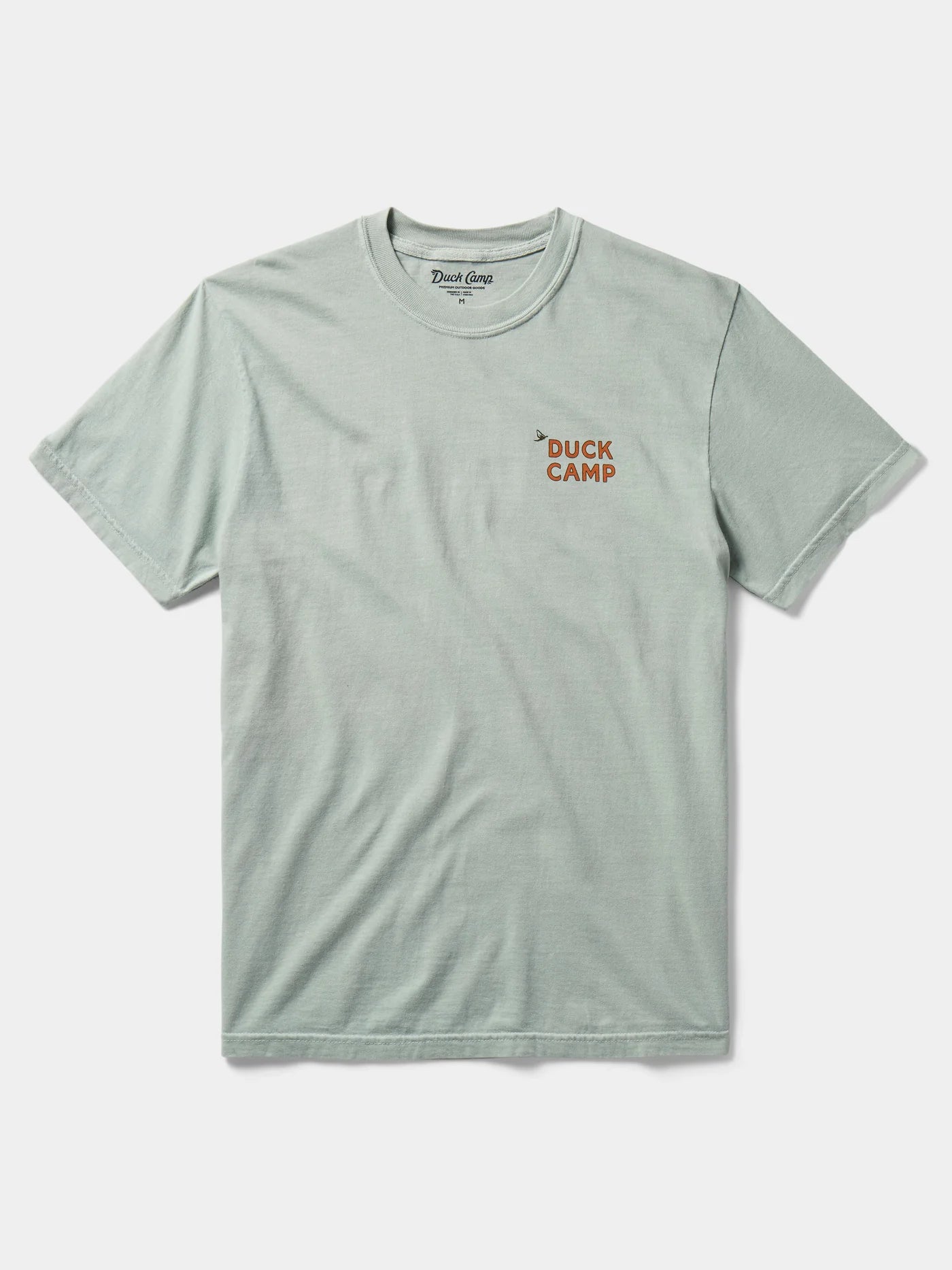 Duck Camp Trout Camp Tee in Bay Green