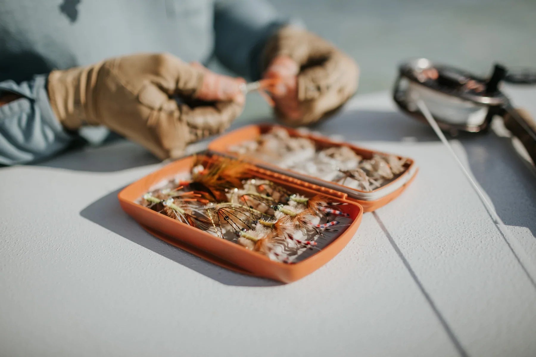 Tacky Pescador Medium Fly Box - Baja Blue