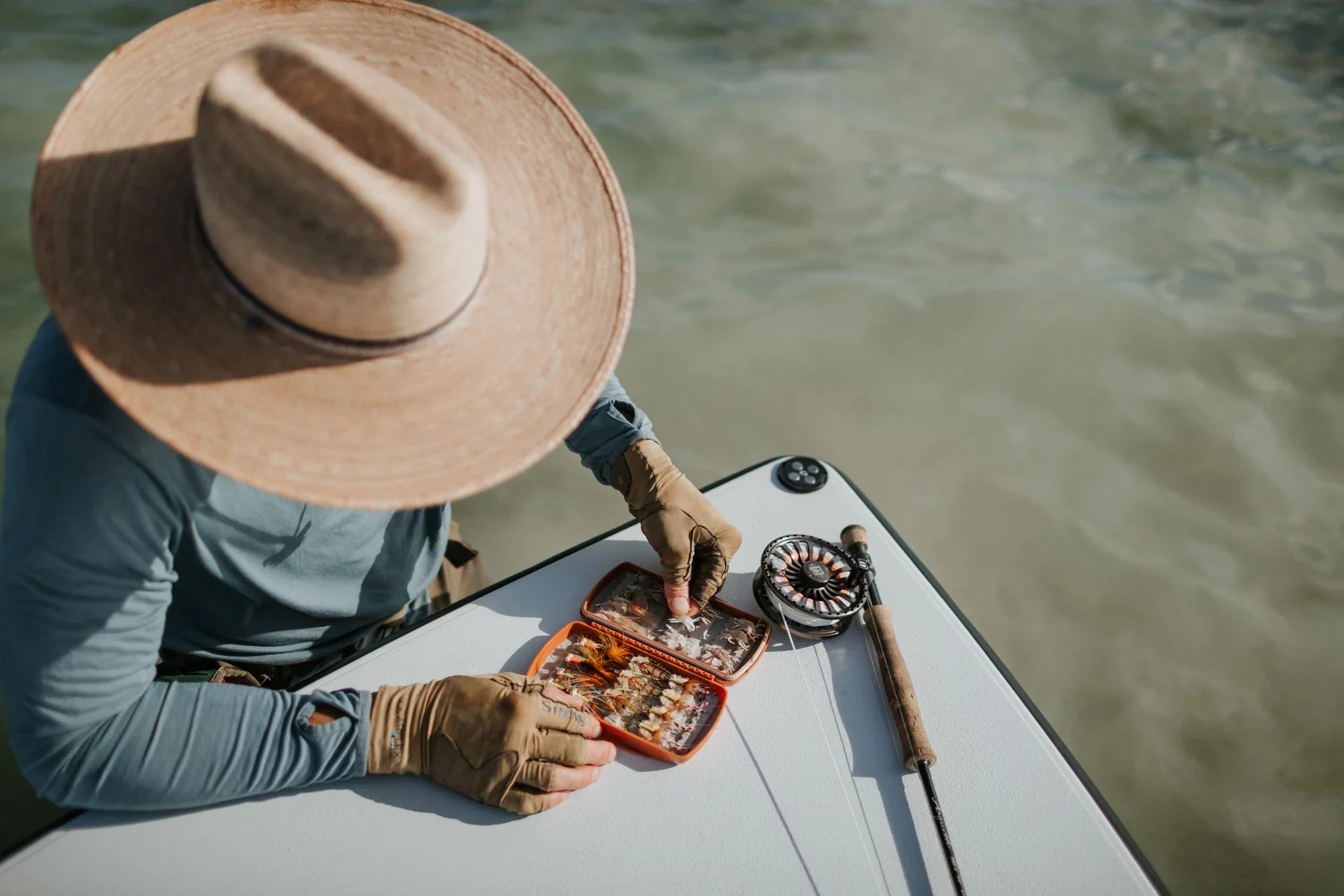 Tacky Pescador Medium Fly Box - Baja Blue