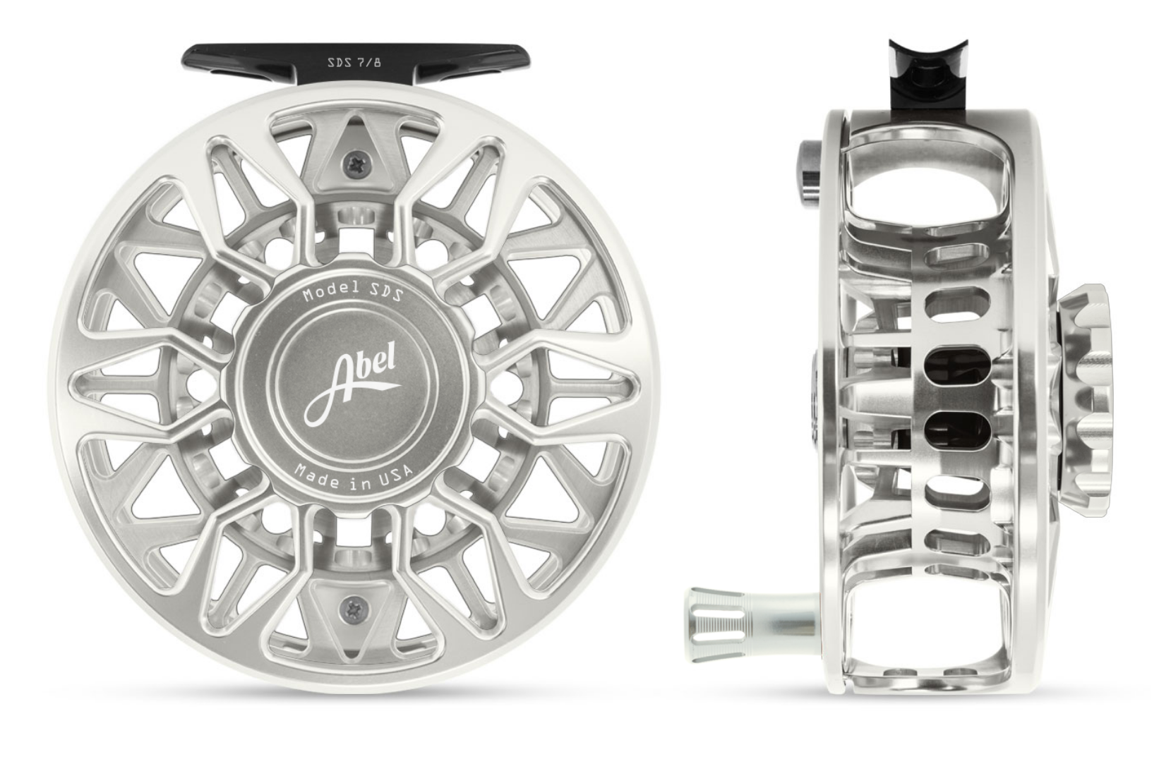 Abel SDS "Northern Lights Fade" Fly Reel - Awesome Color!