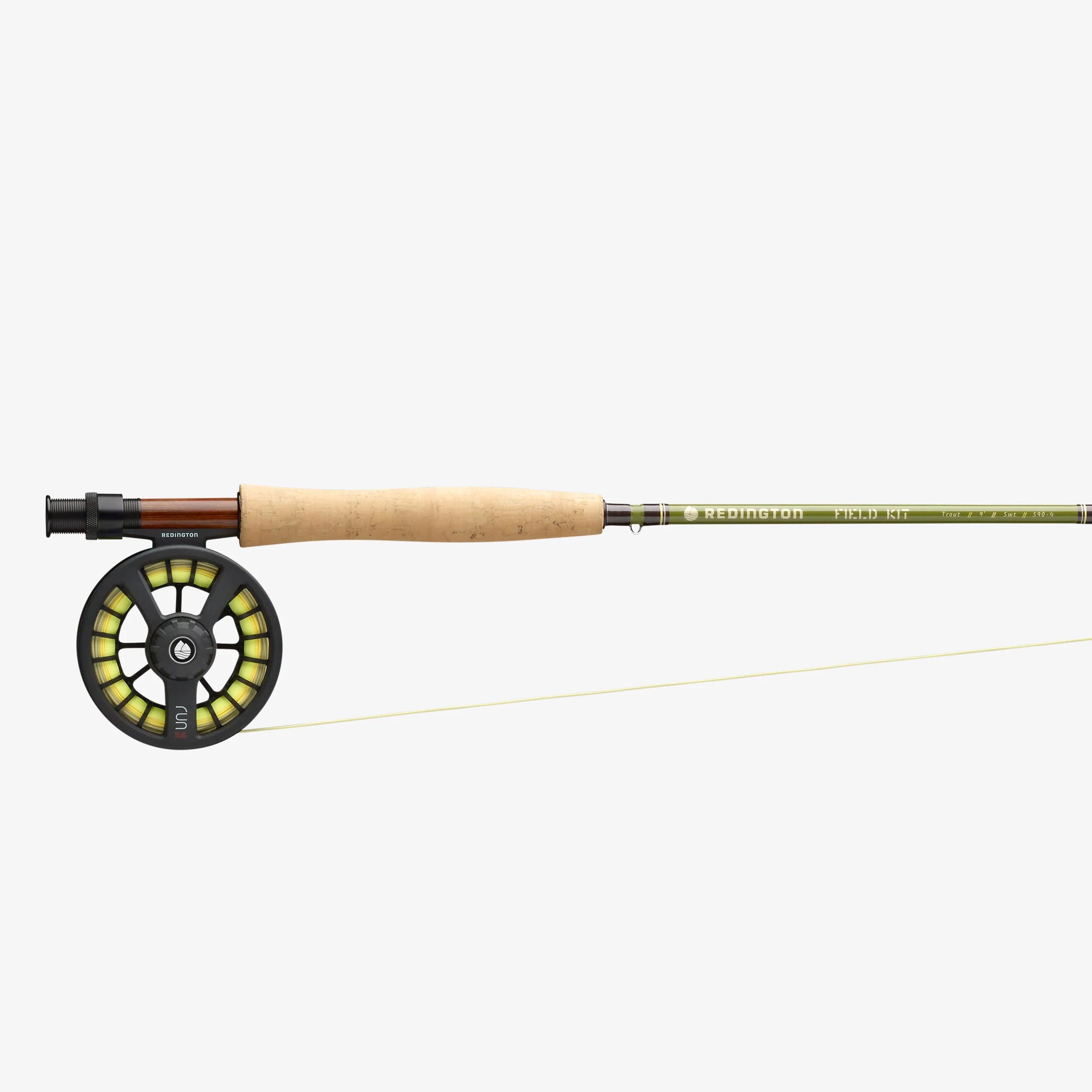 Redington TROUT 5wt Field Kit Fly Rod & Reel Combo w/ Case