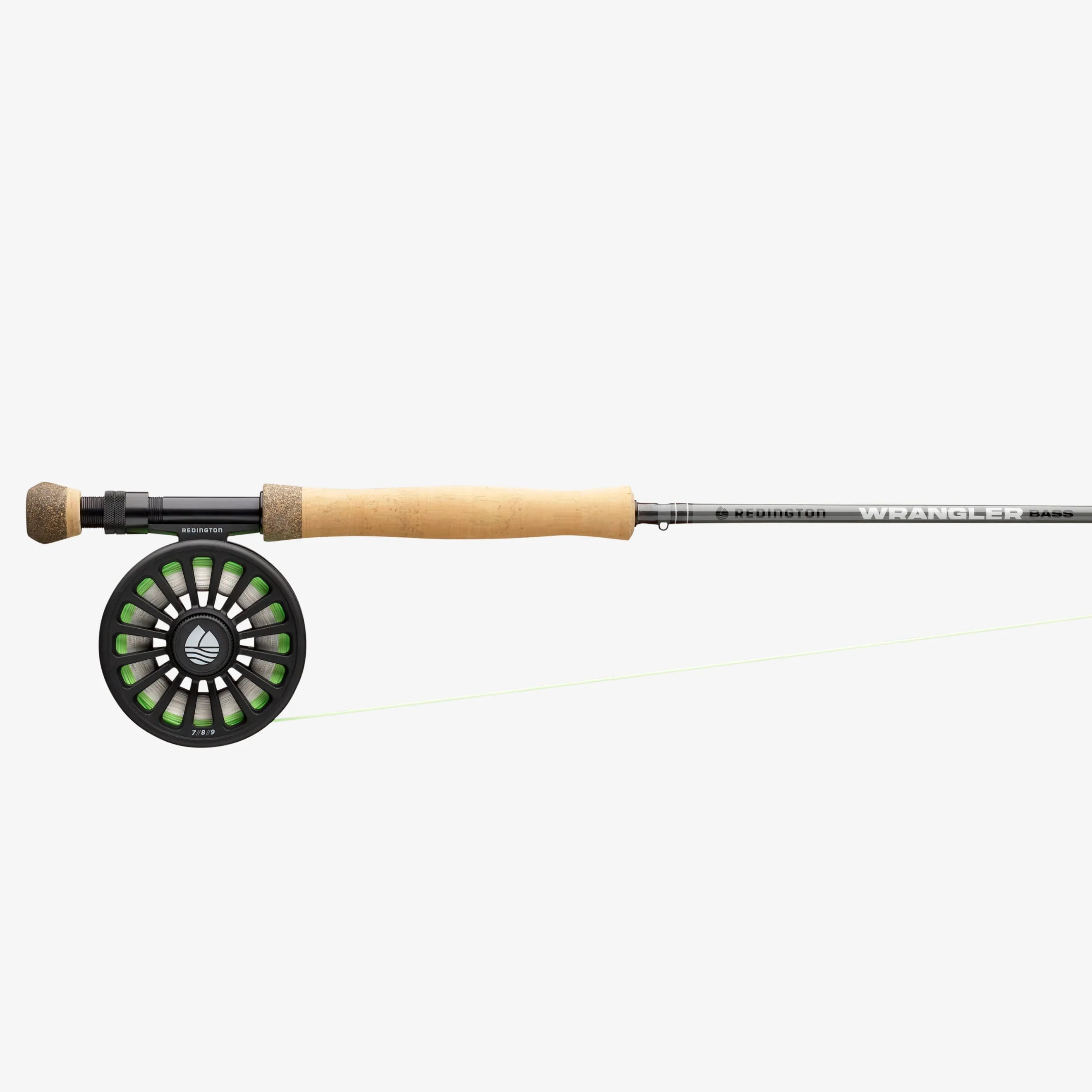 Redington Wrangler BASS Kit - 7wt Bass Fly Rod & Reel Combo w/ Case