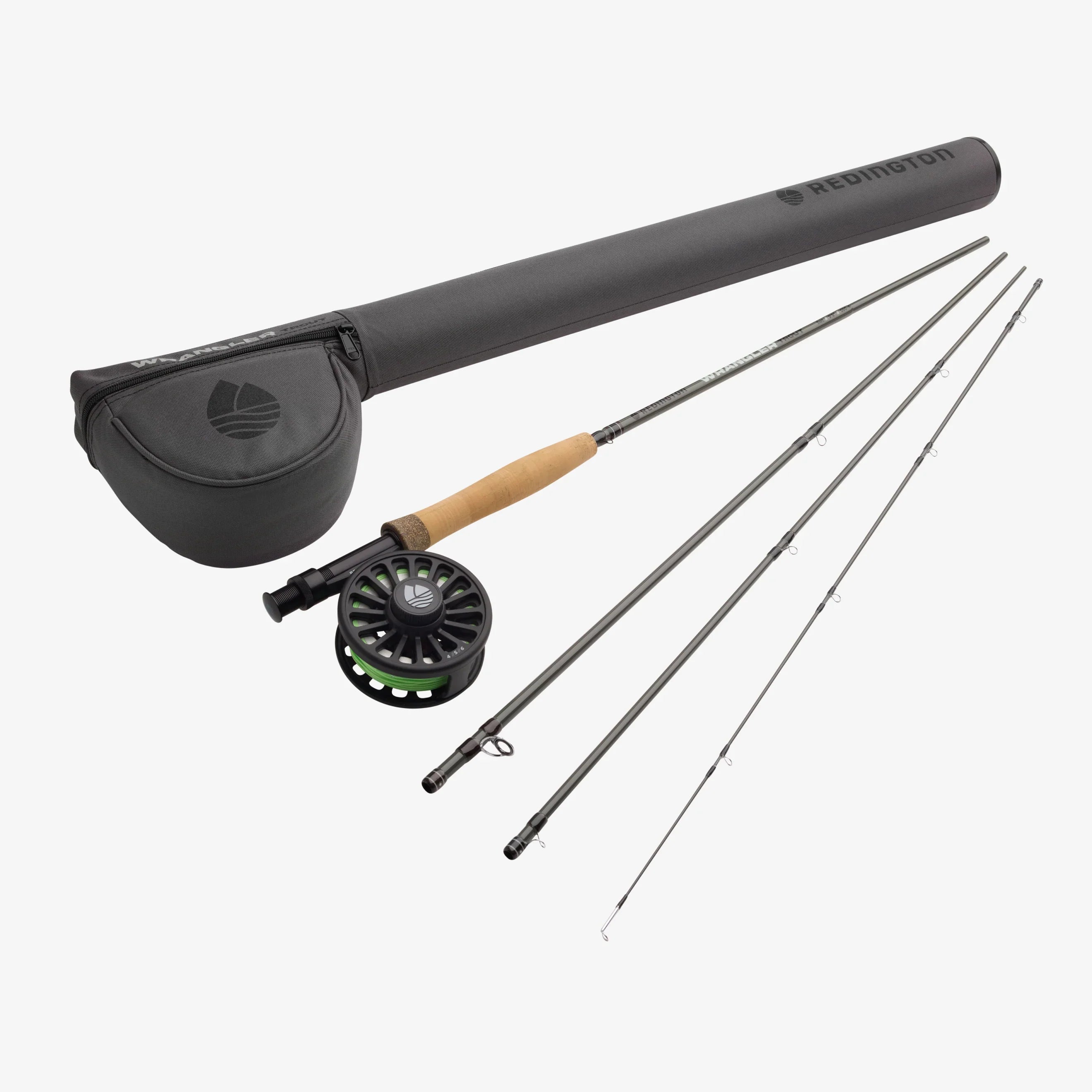 Redington Wrangler TROUT XL 6wt Kit - NEW! 6wt Trout Streamer Fly Rod & Reel Combo w/ Case (Copy)