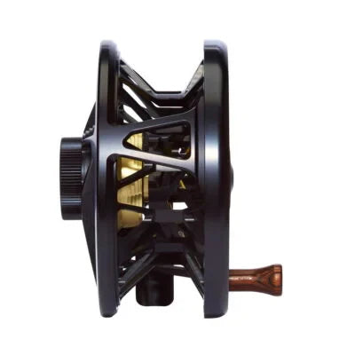 Bauer RVR 6/7wt Reel in Black/Gold