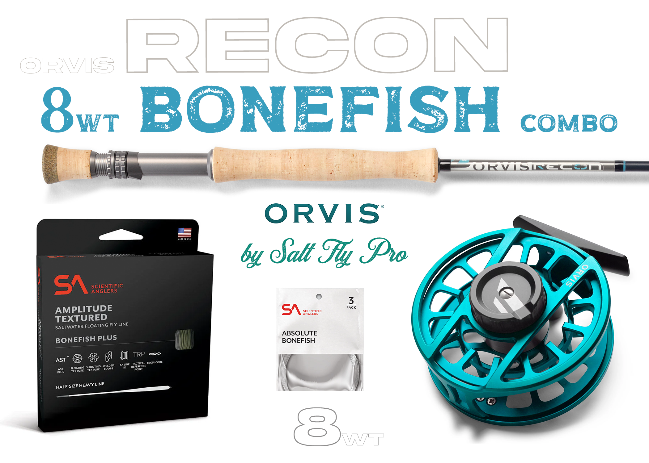 Orvis Recon 9wt PERMIT Combo Fly Rod Outfit