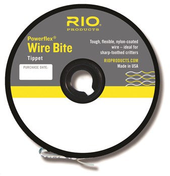 RIO Powerflex Wire Bite Tippet Guide Spool 50ft