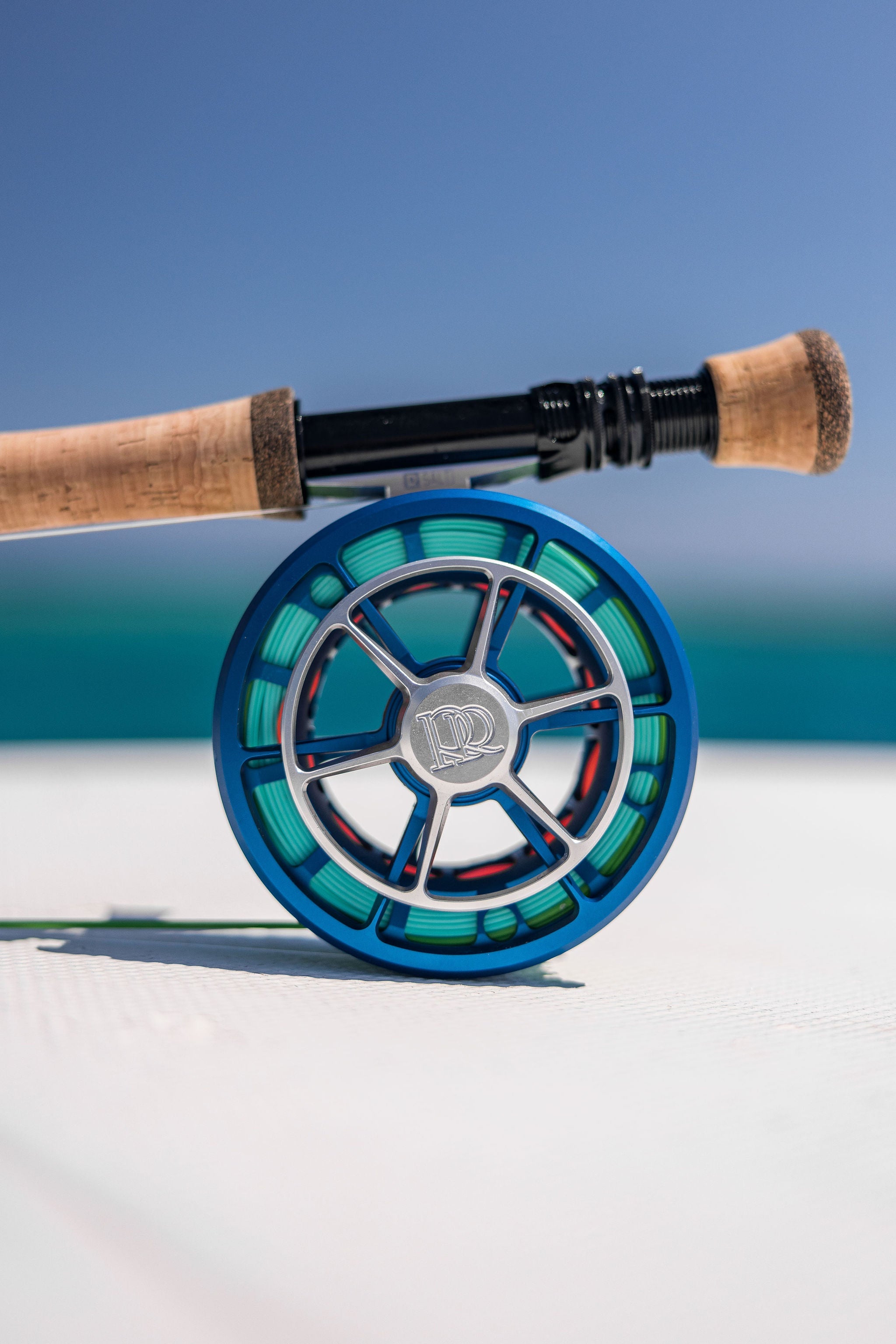 Ross Evolution R Salt Matte Olive Fly Reels