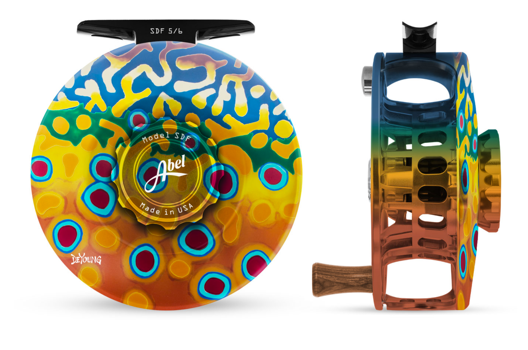 Abel SDF "DeYoung Brook Flank" Fly Reel