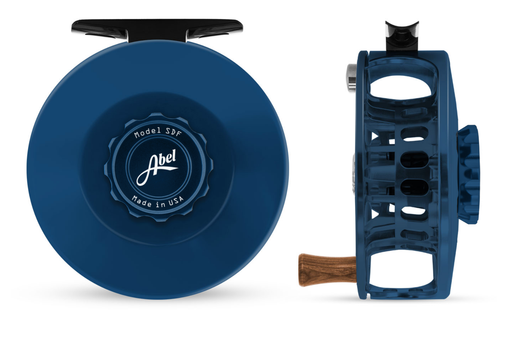 Abel SDF Reel in Peacock Bass