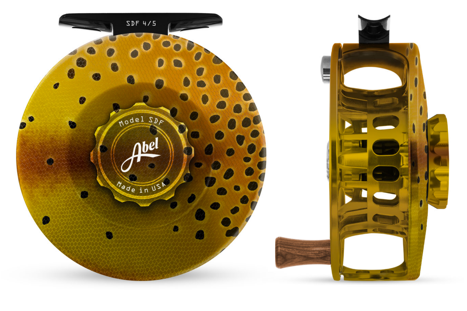 Abel SDF Reel in "Native Brook"