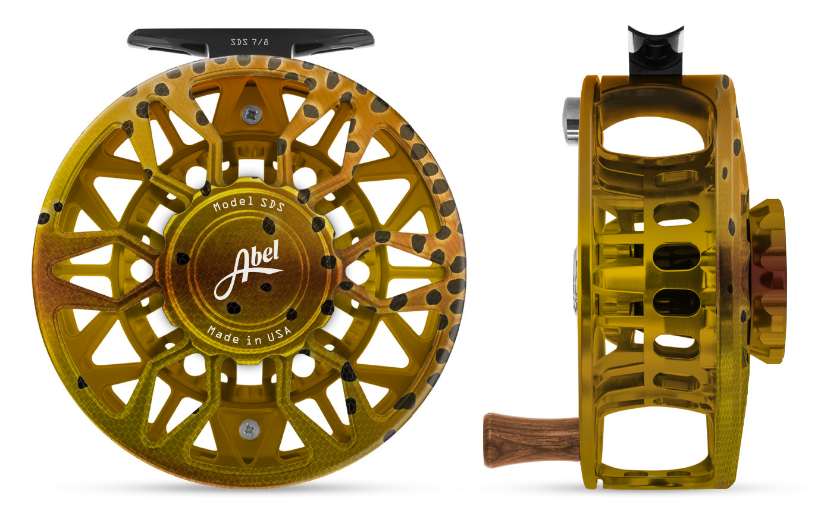 Abel SDF Reel in "Native Brook"