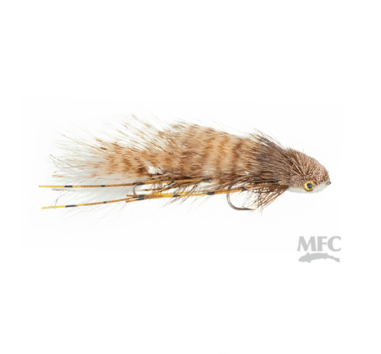 MFC Galloup's Two-Tone Dungeon Fly in Grey/White