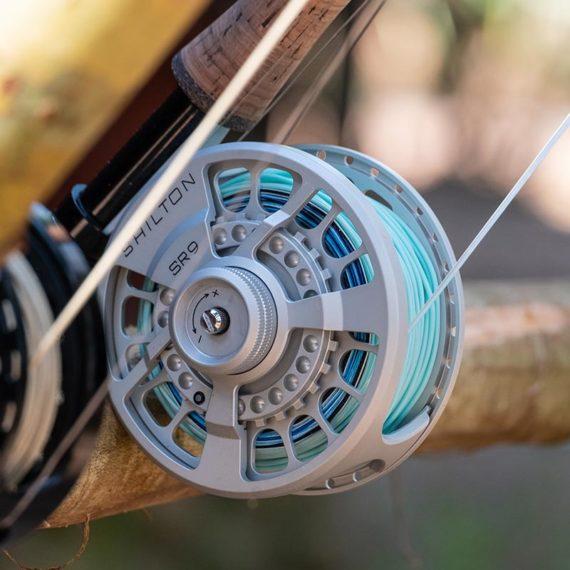 Shilton SR12 Reel (12wt+) in Black & Gold