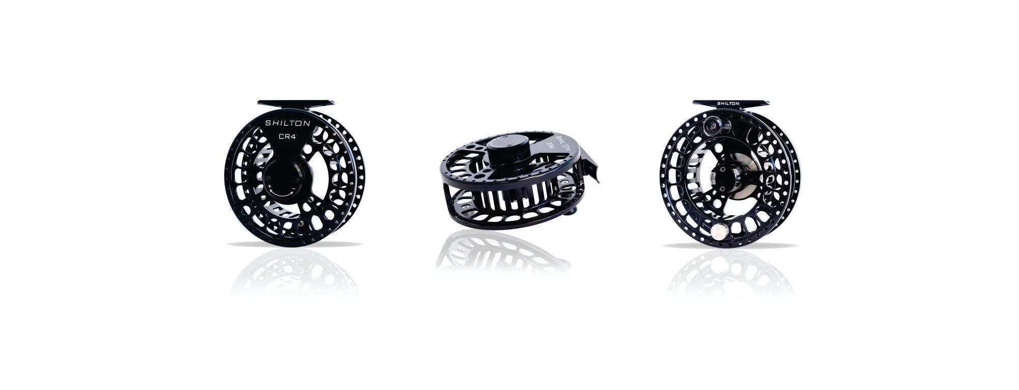 Shilton CR4 Reel (7-8wt) in Titanium Silver