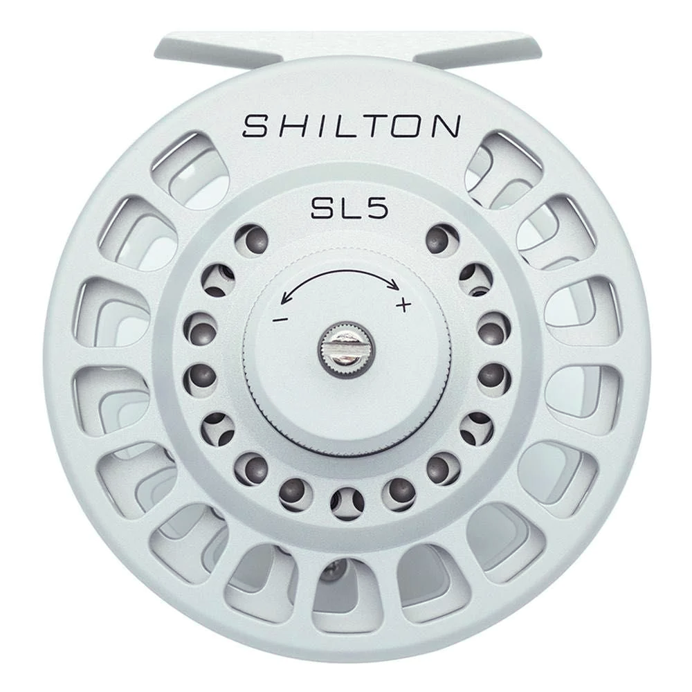Shilton SL5 Reels (7-8wt) SL8 in Titanium Silver