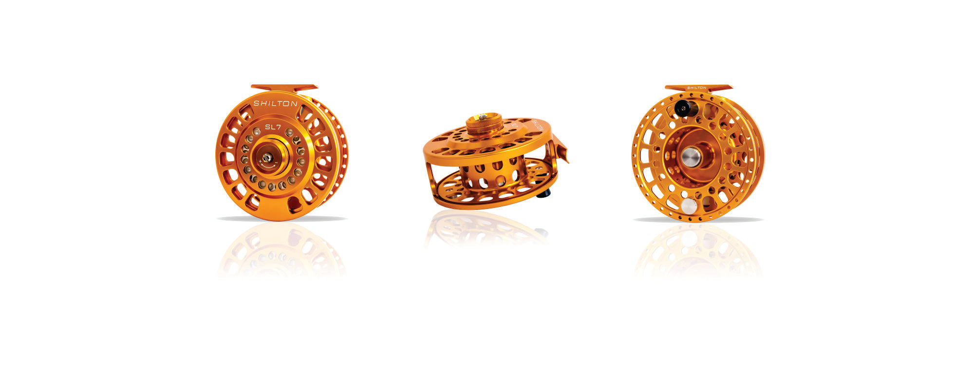 Shilton SL8 Reel (14-16wt) SL14 in Golden Orange