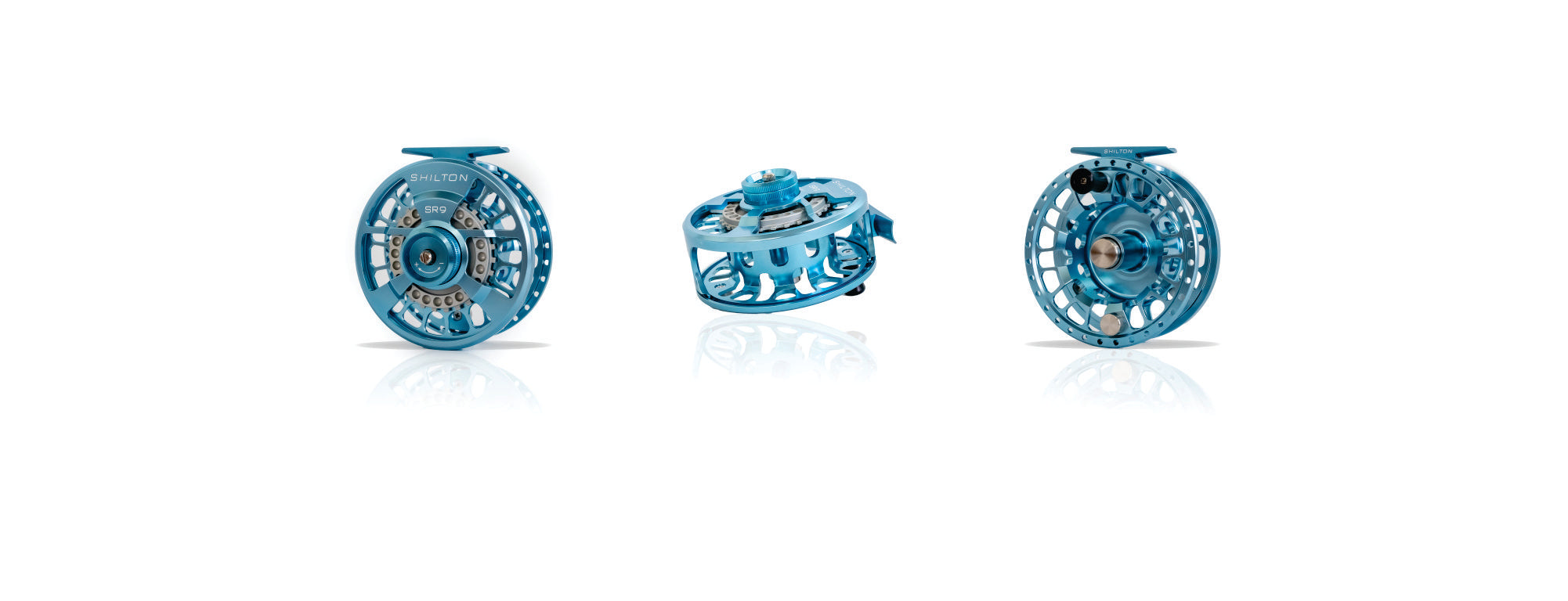 Shilton SR9 Reels (8-9wt) in Titanium Silver