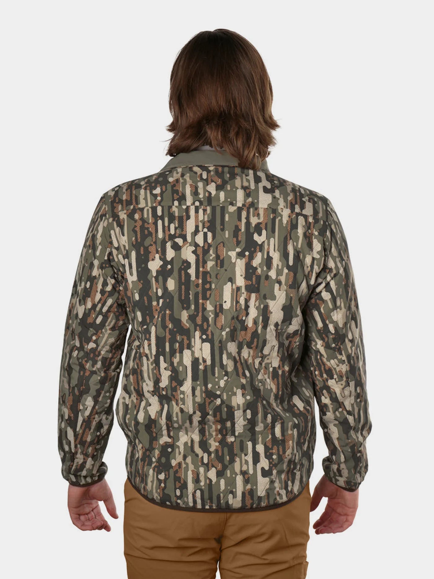 Duck Camp Men’s Airflow Insulated Jacket in Woodland Camo