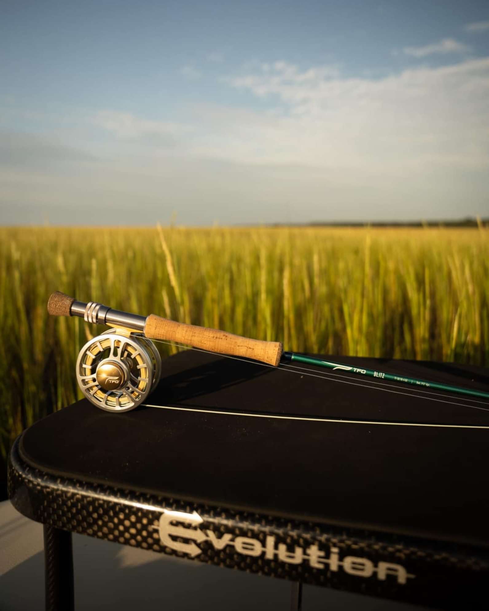 TFO BLITZ 7wt REDFISH Fly Rod Combo Outfit - New!