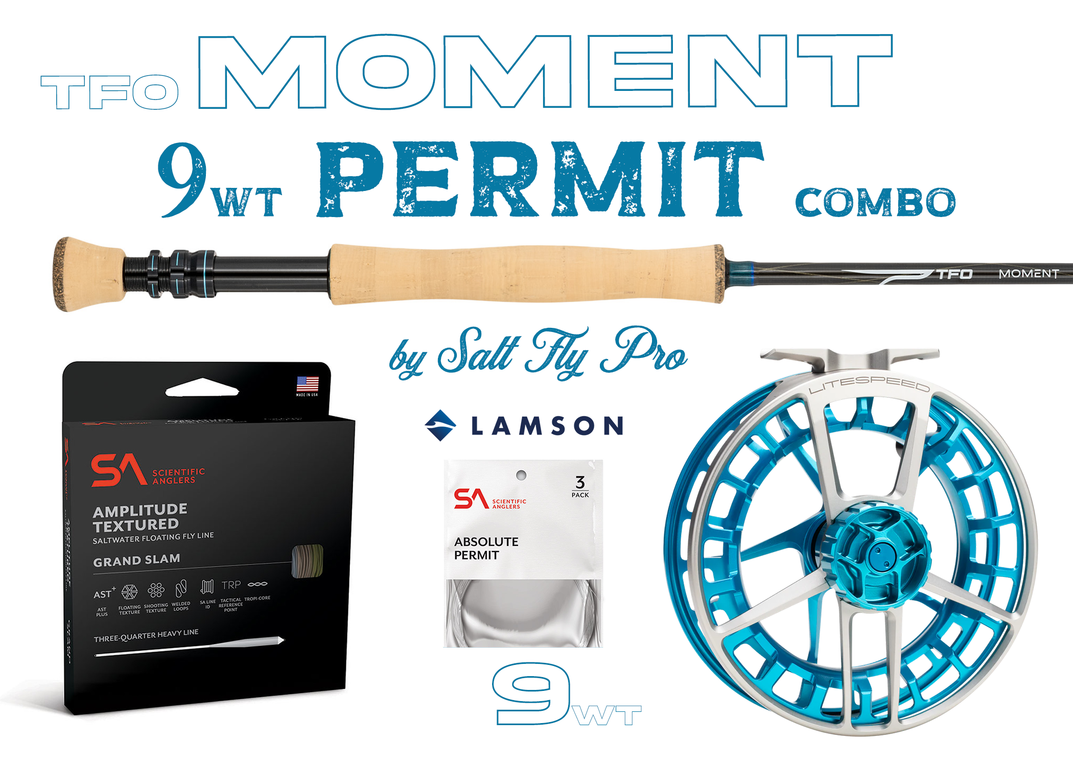 TFO Moment 11wt TARPON Combo Fly Rod Outfit - New!