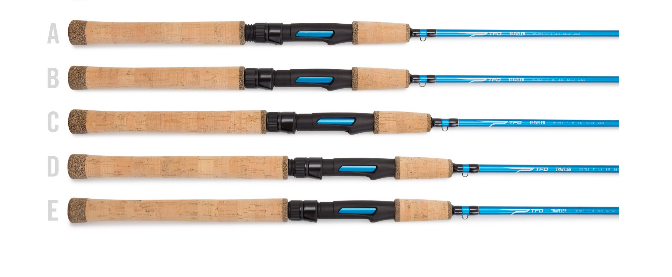 TFO Traveler Spinning Rods