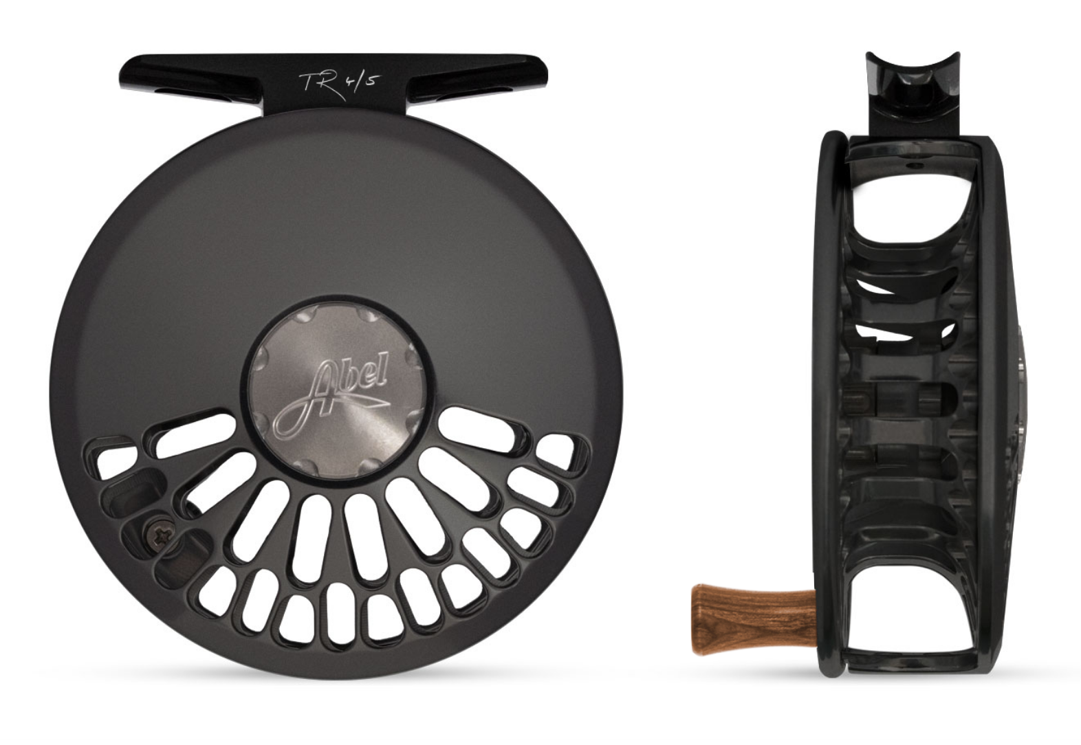 Abel TR in Satin Deep Blue with Larko Trout Engraving