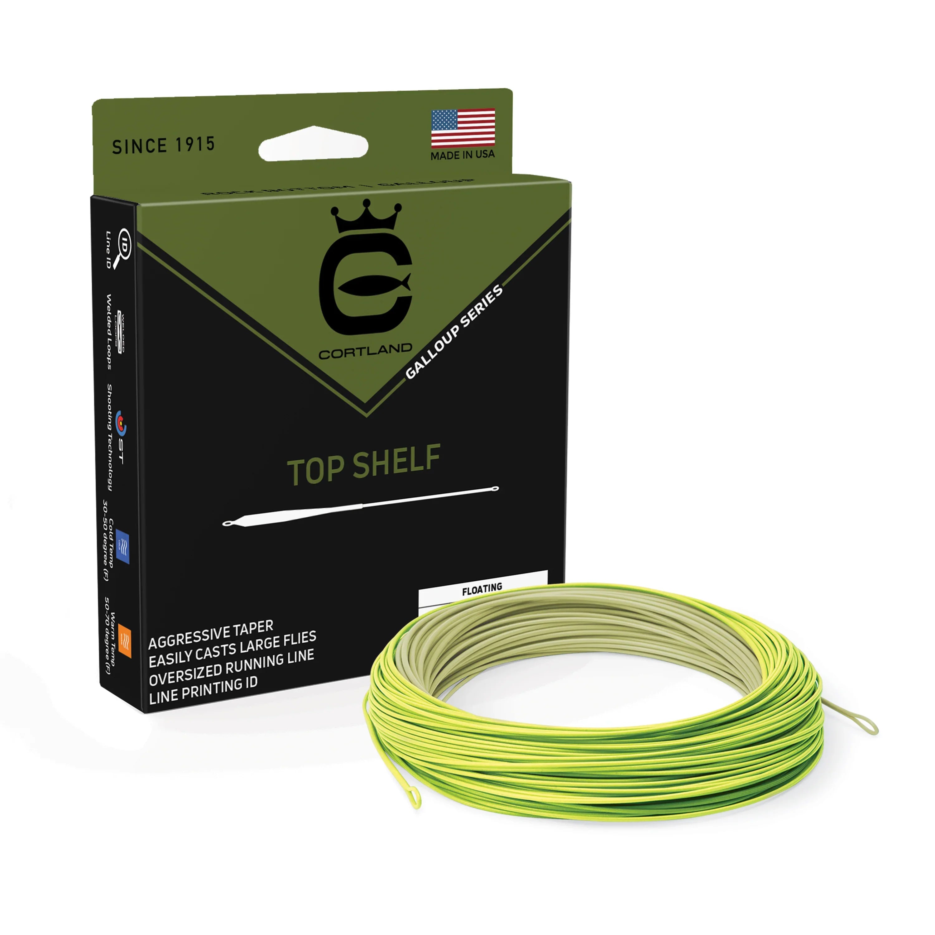 Cortland Galloup TOP SHELF Fly Line for Streamers - New!
