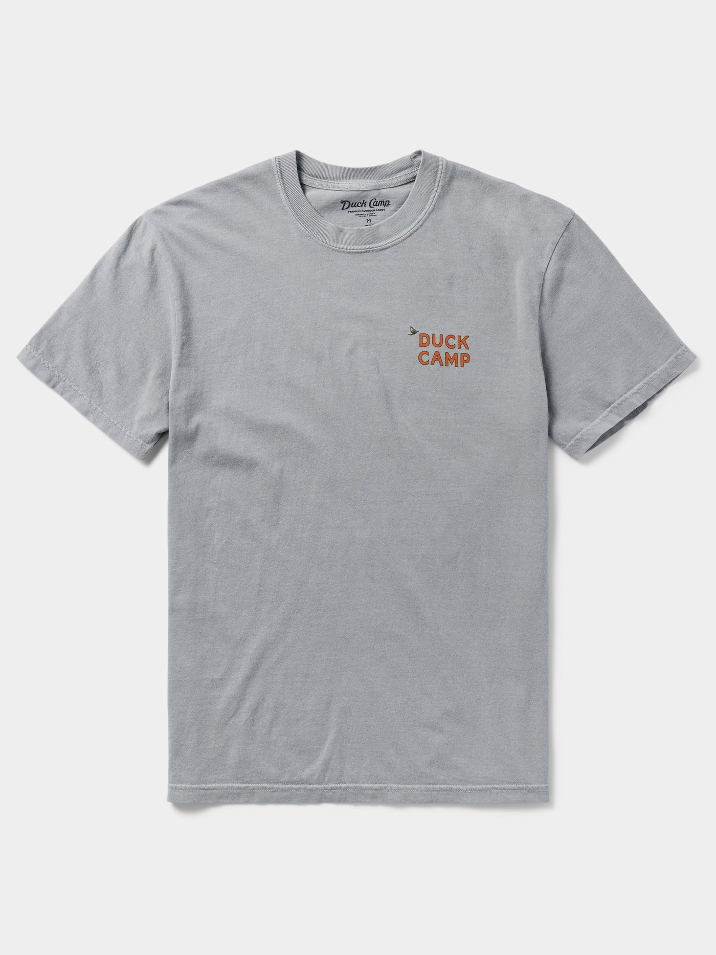 Duck Camp Trout Camp Tee in Anchor Grey