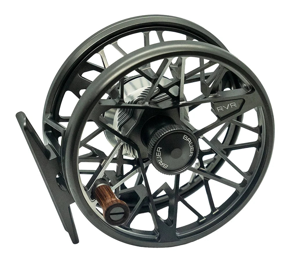 Bauer RVR Fly Reel Gray