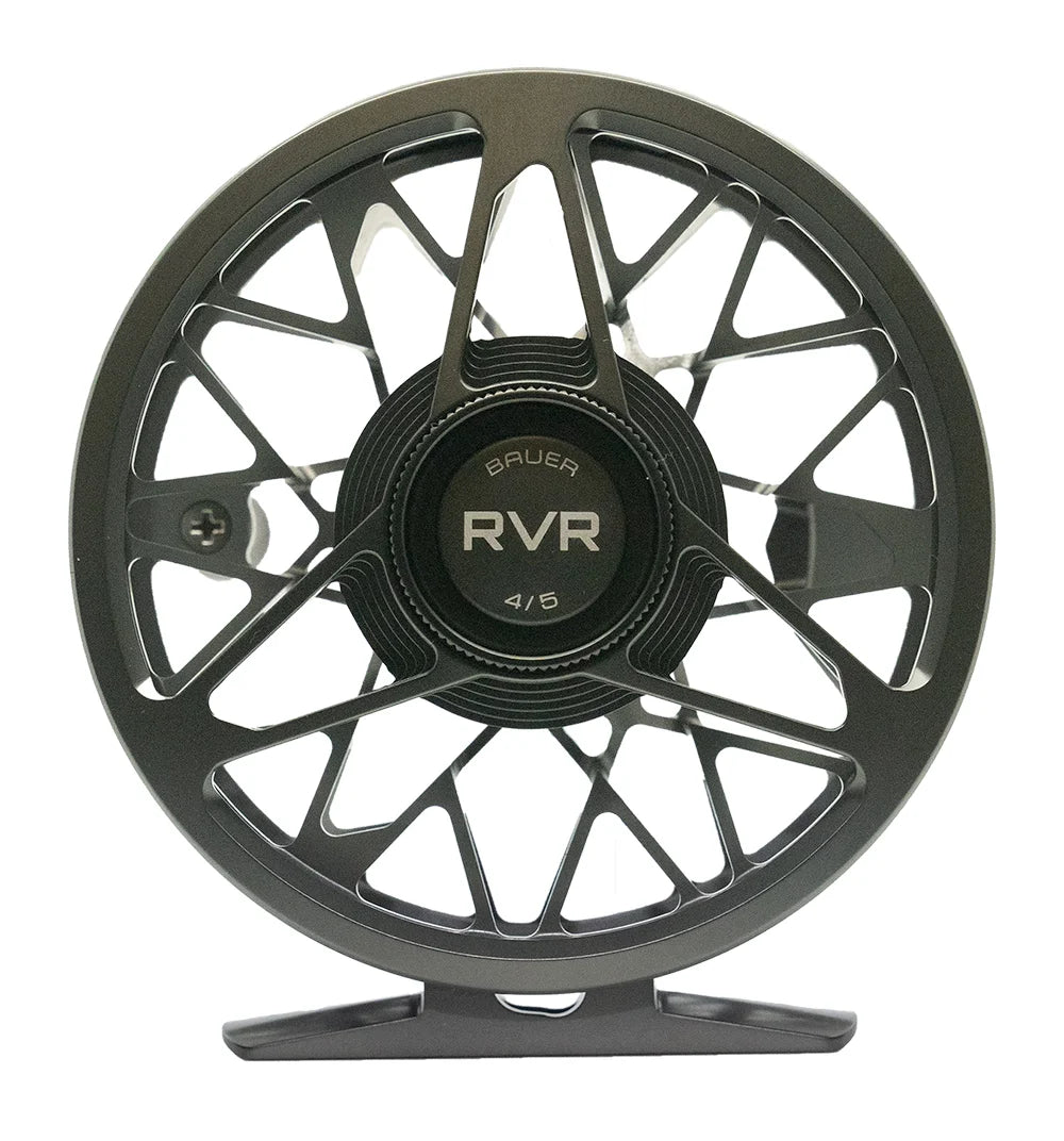 Bauer RVR Fly Reel Gray