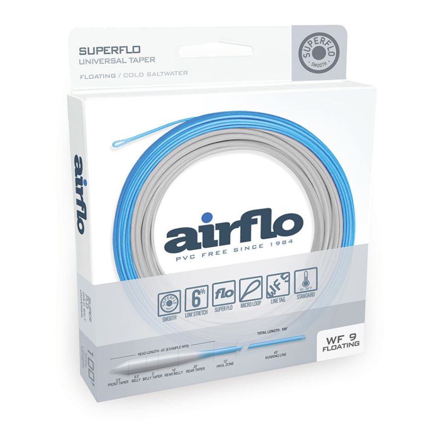 Airflo Superflo Cold Salt Universal INTERMEDIATE Fly Line - NEW!
