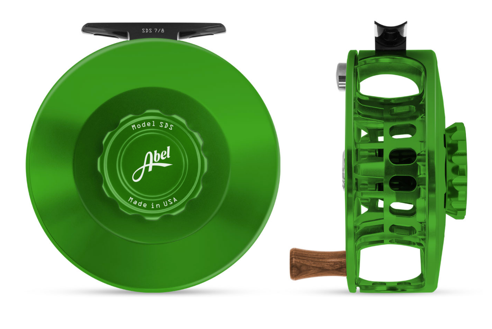 Abel SDS Grass Green Fly Reels