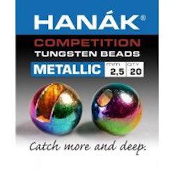 Hanak Metallic+ Slotted Tungsten Beads
