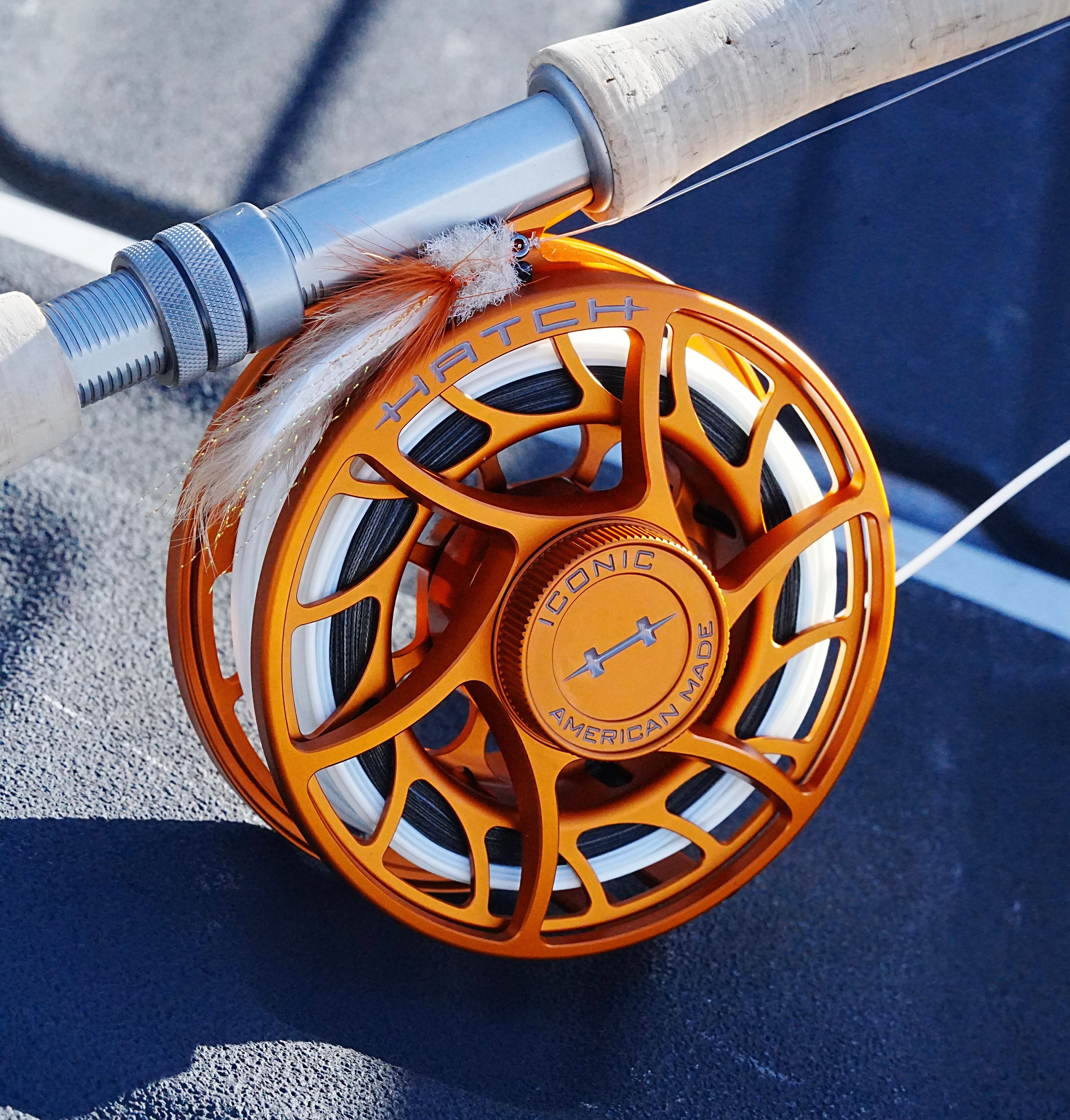 Hatch Iconic 7 Plus "Dragon's Blood" Red Special Limited Edition Fly Reels