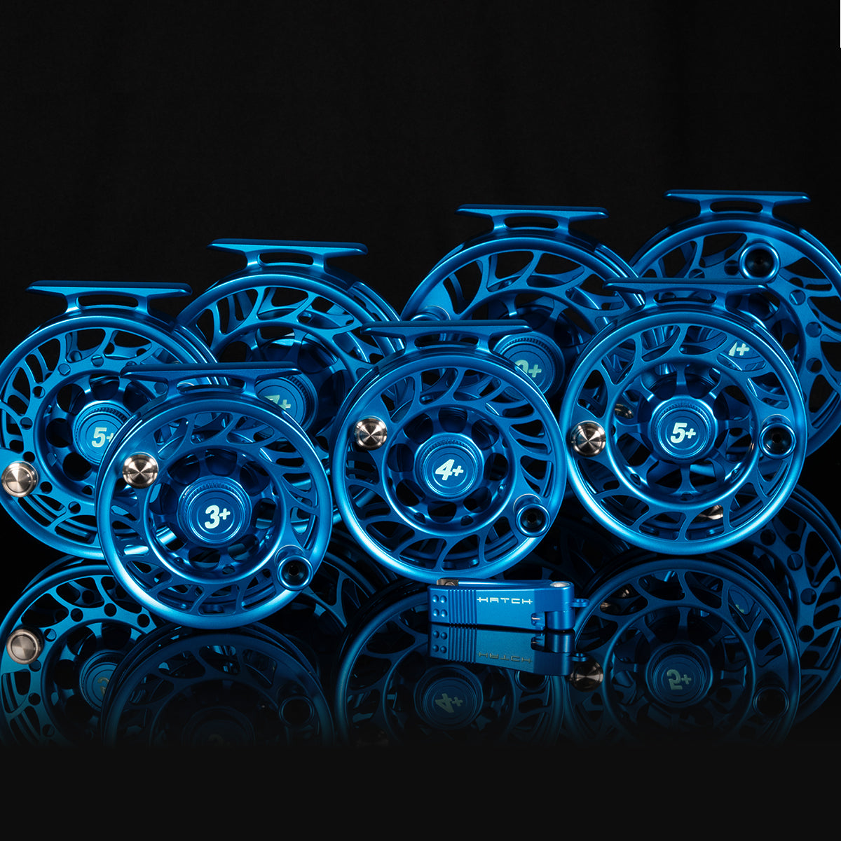 Hatch Iconic 9 Plus "Kaiju Blue" Special Limited Edition Fly Reels - NEW!
