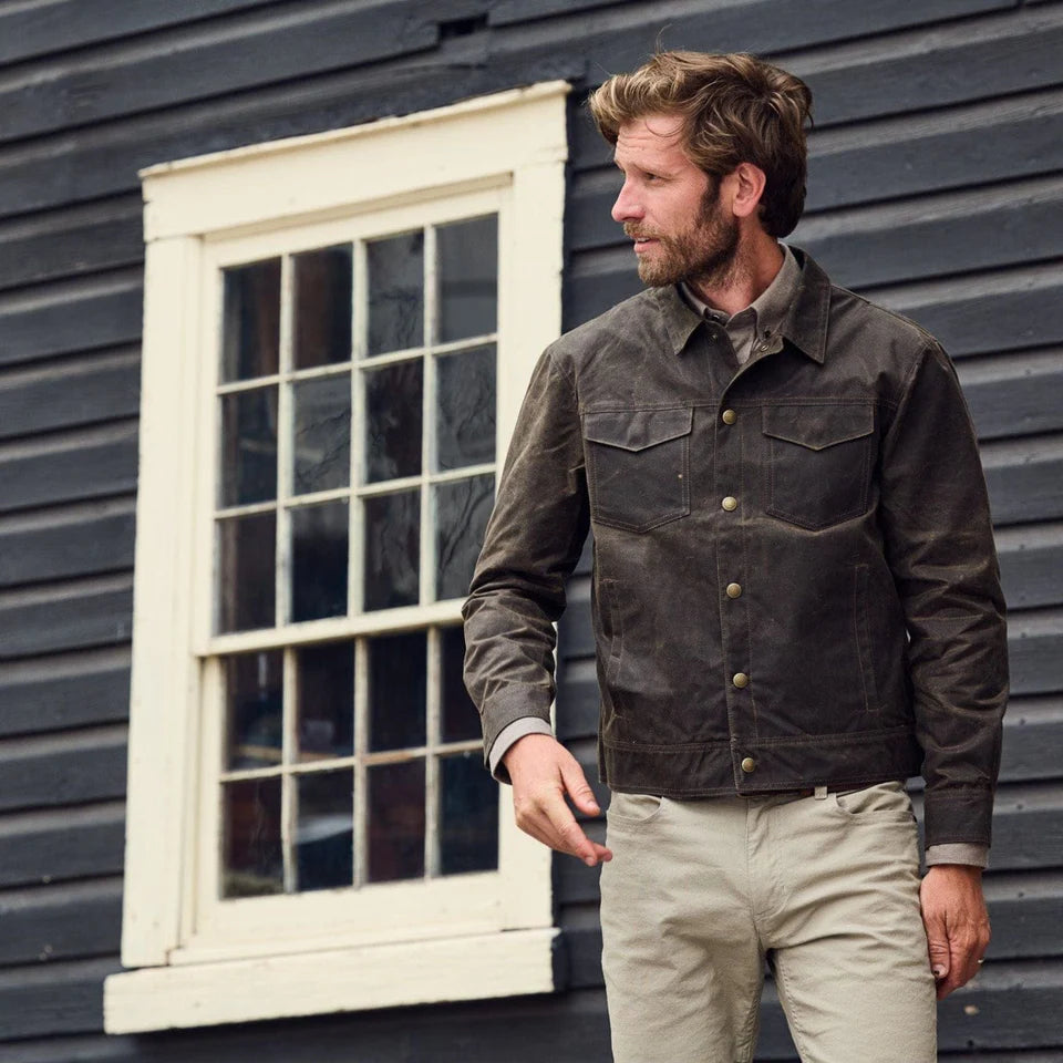 Tom Beckbe Chatom Jacket in Rye Brown