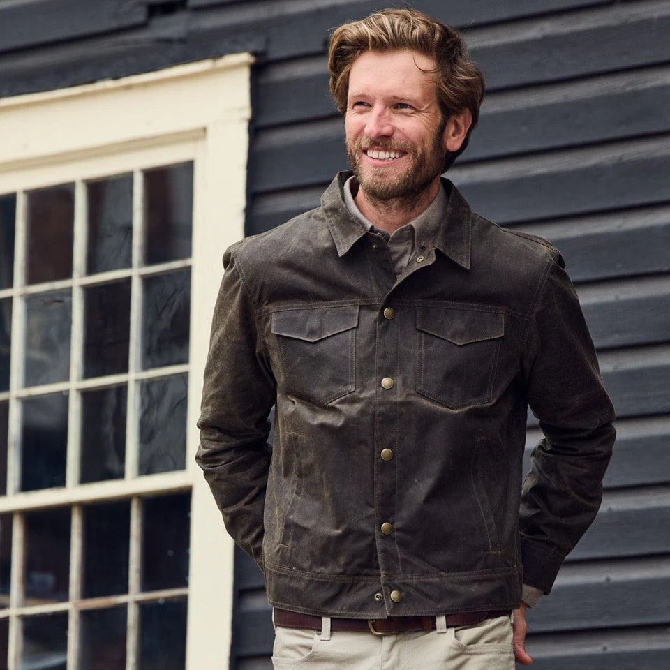 Tom Beckbe Chatom Jacket in Rye Brown