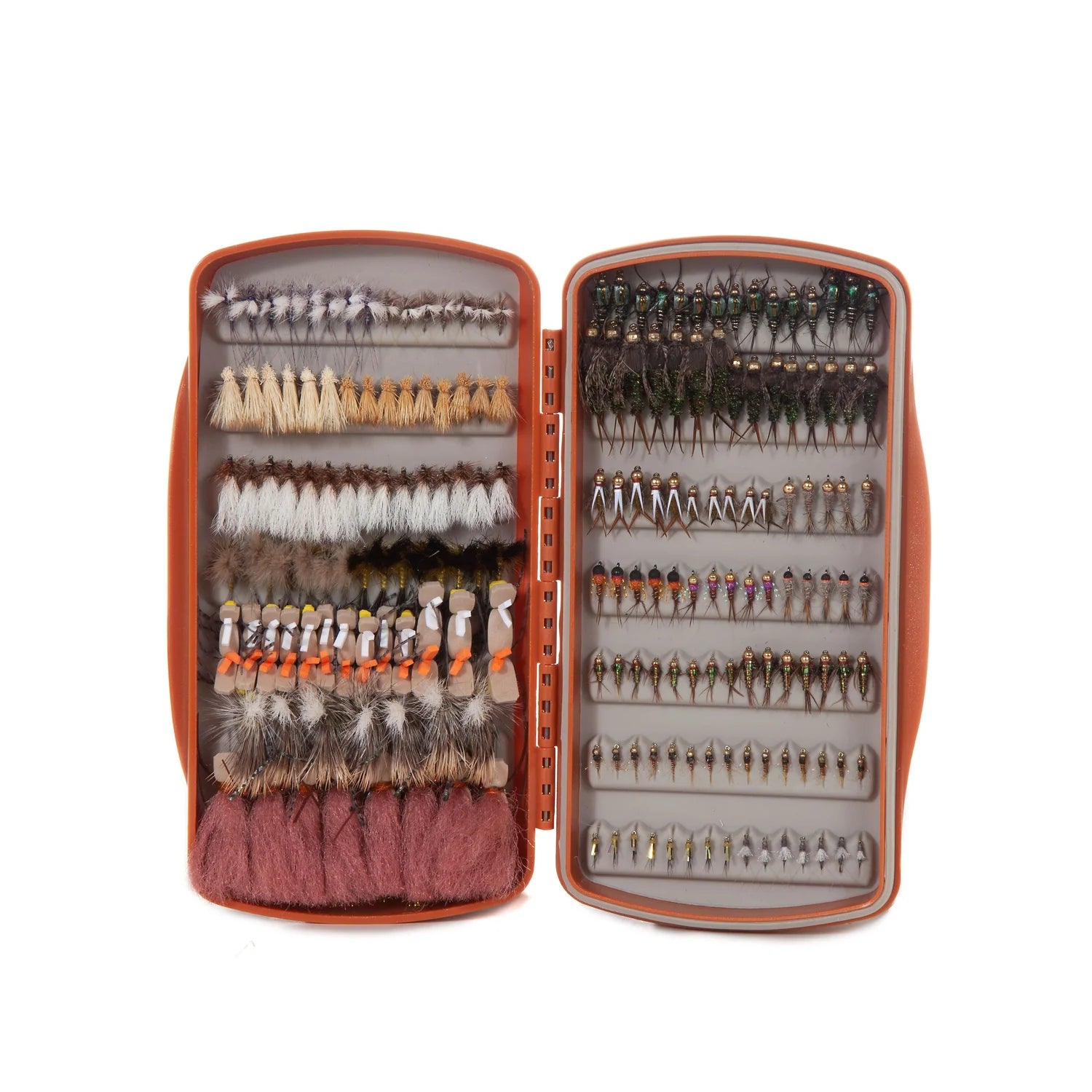 Tacky Pescador Medium Fly Box - Burnt Orange