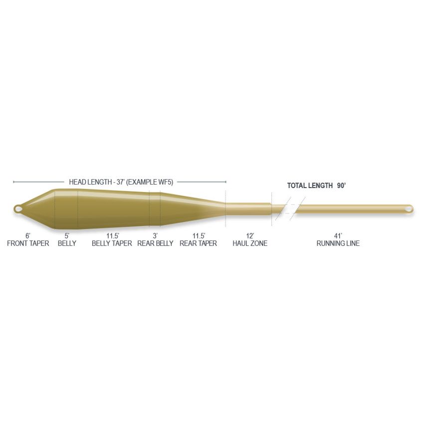 Airflo Superflo Power Taper Fly Line - Ridge 2.0