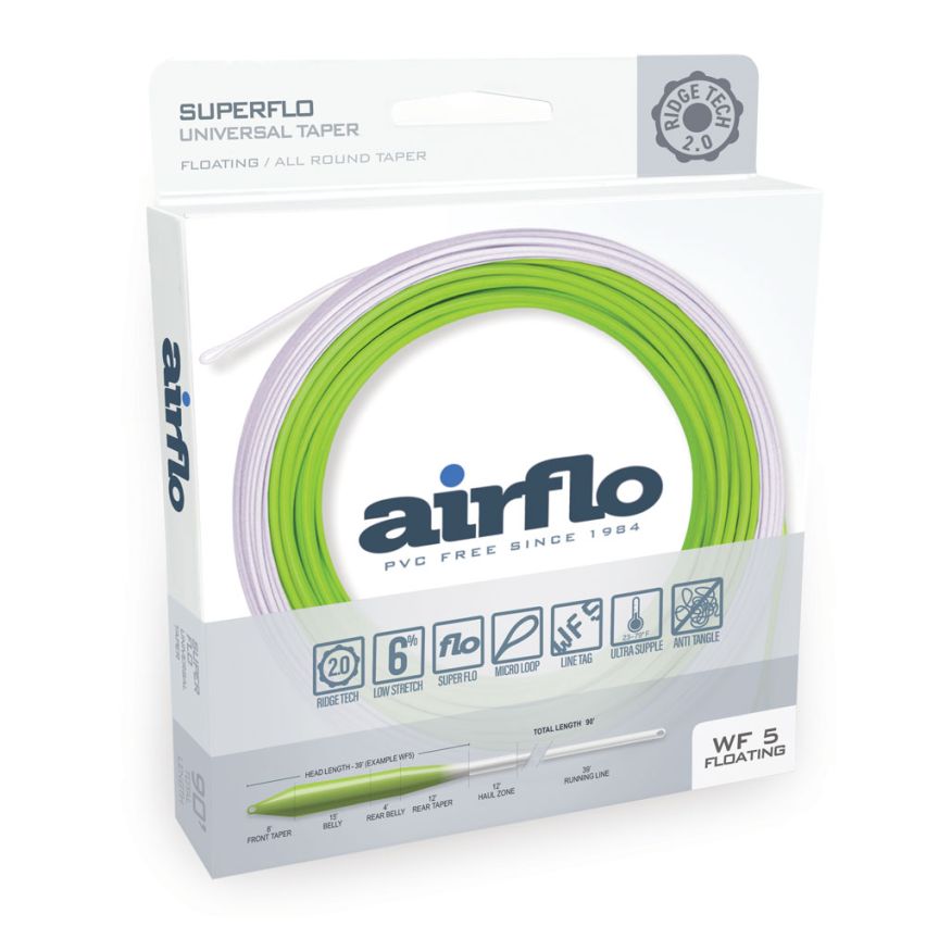 Airflo Superflo Universal Taper Fly Line - Ridge 2.0