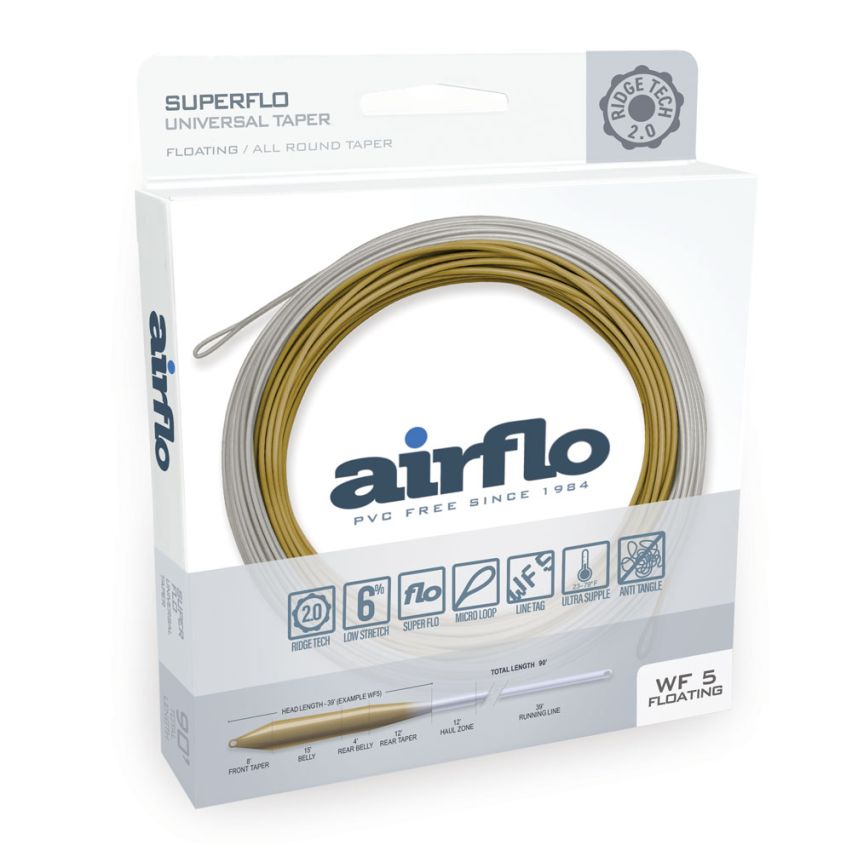Airflo Superflo Universal Taper Fly Line - Ridge 2.0