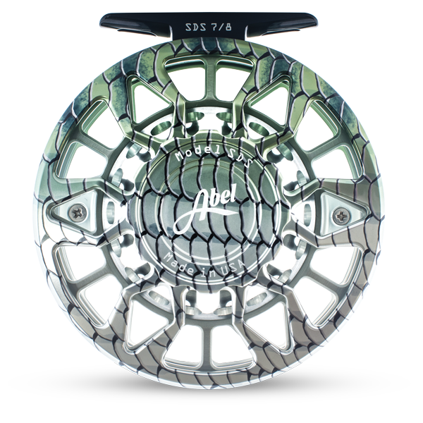 Abel SDS "Native Tarpon" Fly Reel with Special Hand-Painted Finish