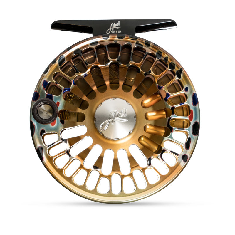 Abel TR Fly Reel in Platinum Silver