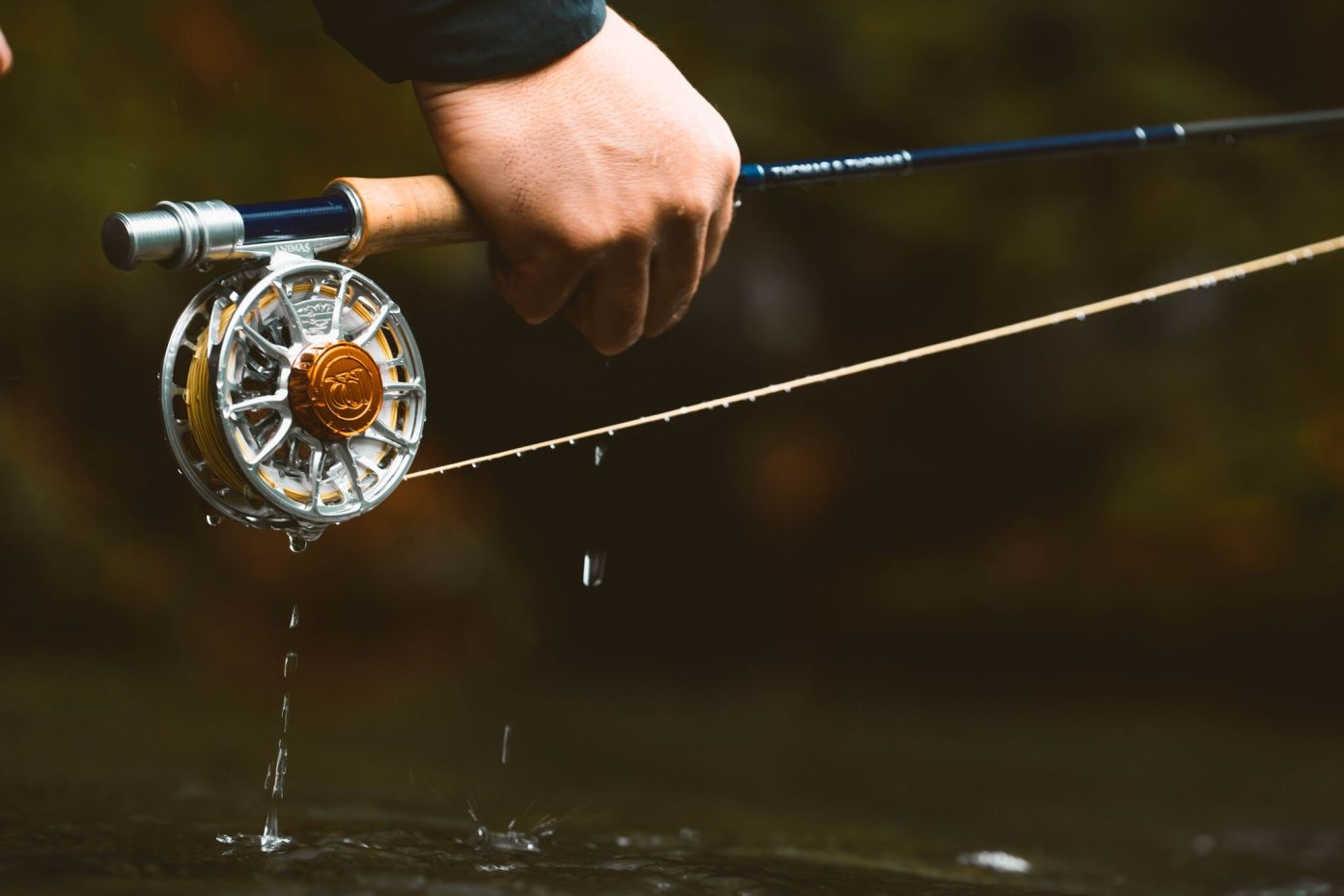 Ross Animas Matte Olive Fly Reels