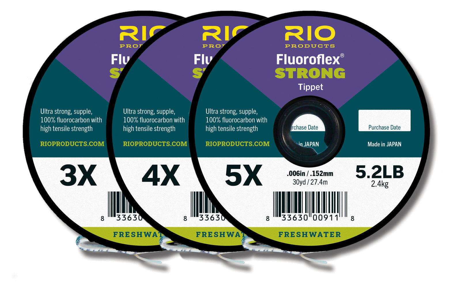 RIO Fluoroflex Strong Tippet - New!
