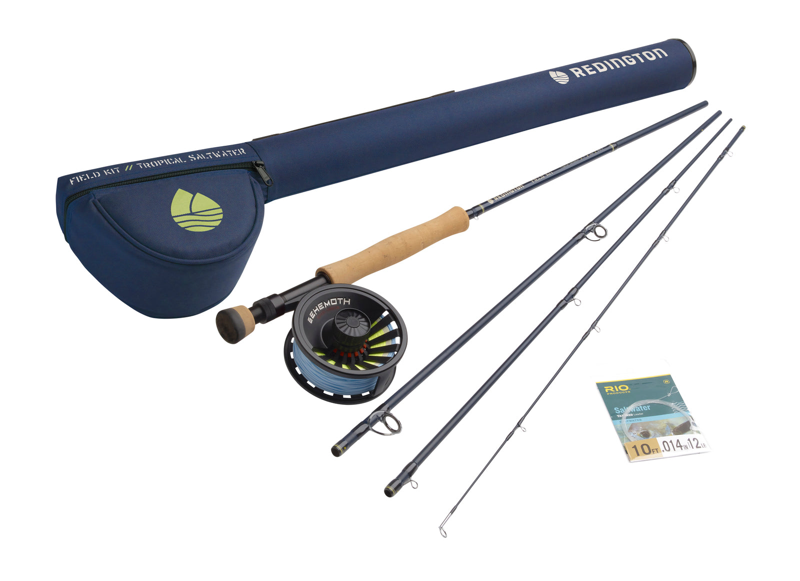 Redington TROPICAL Saltwater 8wt Field Kit - NEW! Fly Rod & Reel Combo w/ Case
